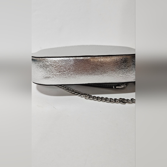 NWT Kate Spade Krista metallic chain flap crossbody bag - Picture 6 of 9